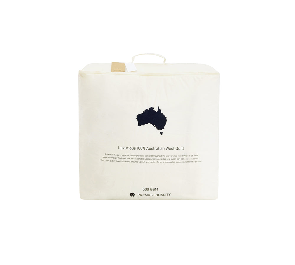 Luxury Australian Pure 100% Wool Quilt