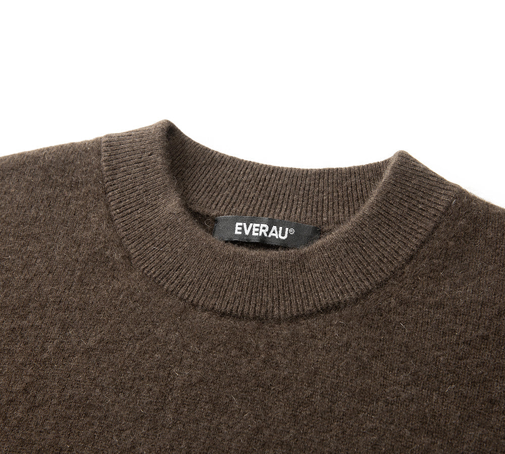 EVERAU® Oversized Yak Cashmere Blend Knit Sweater Toora EVERAU