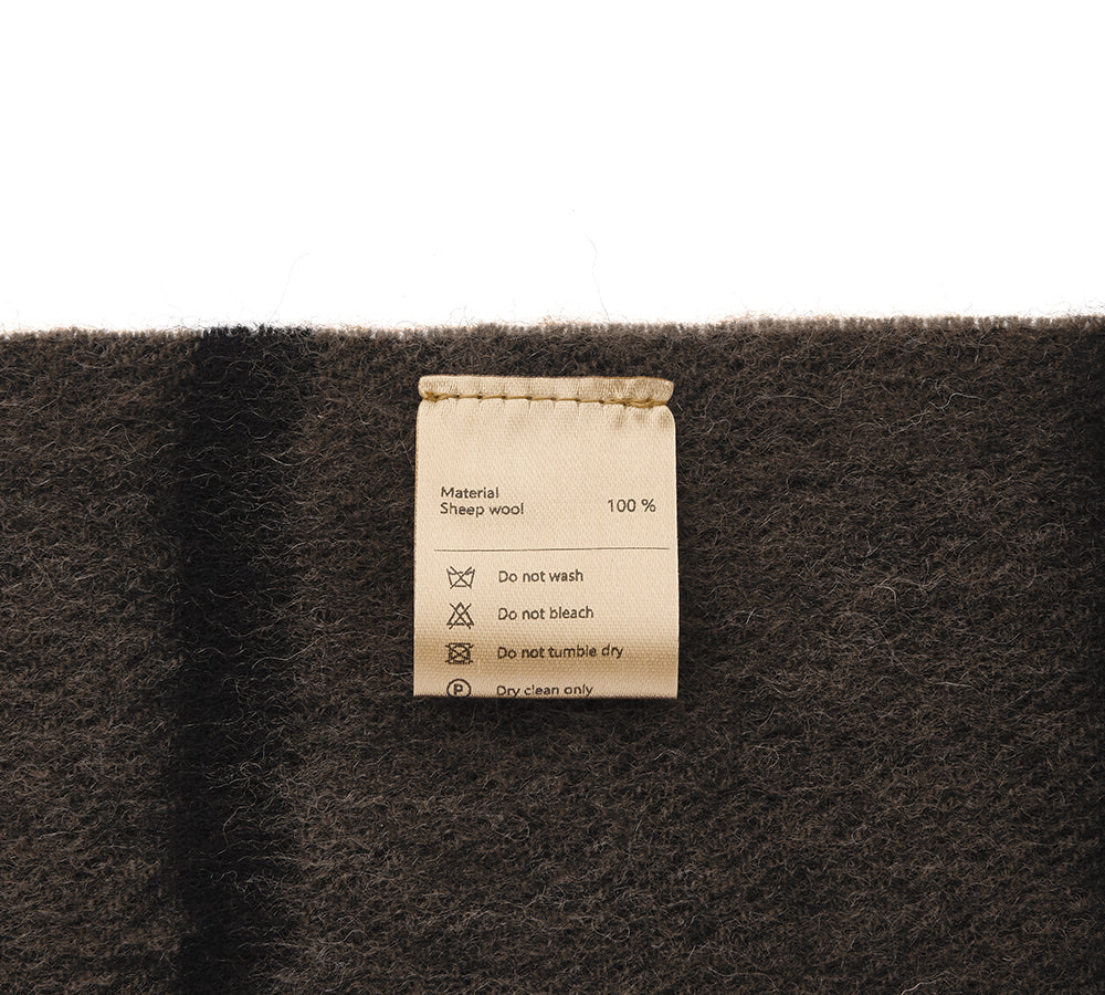 Urban UGG Wool Plaid Shawl Wynel URBAN UGG