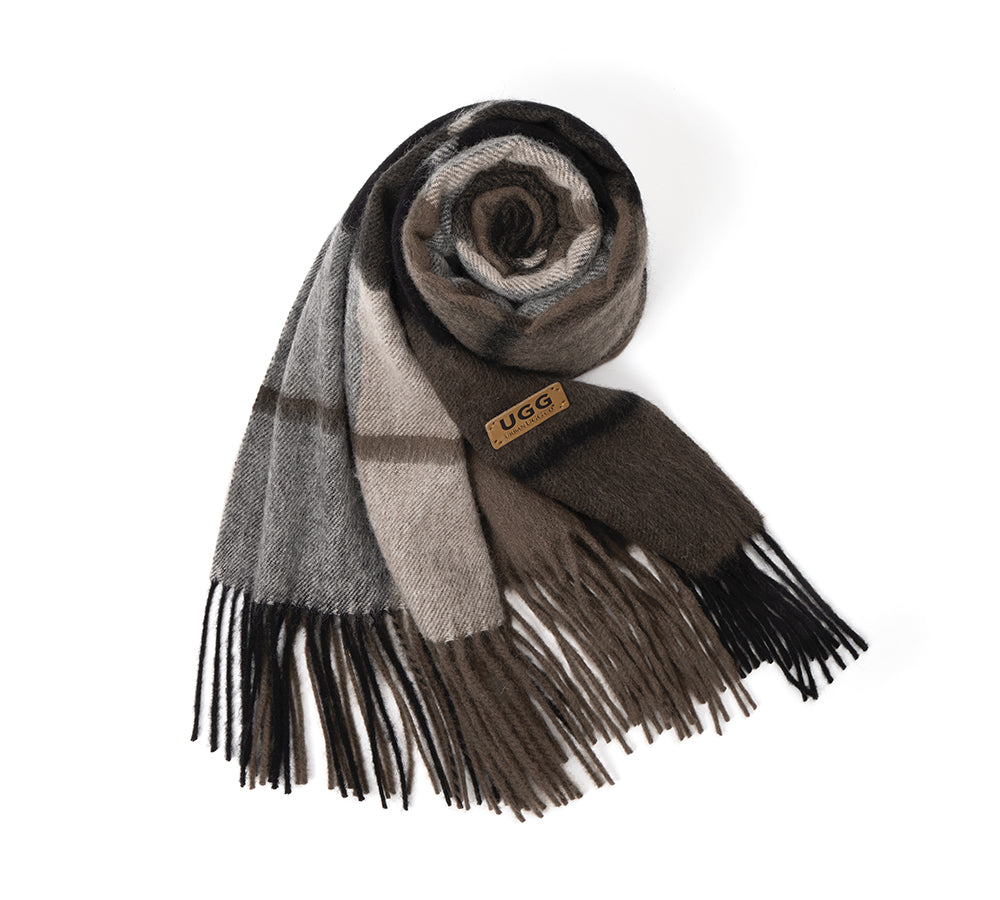 Urban UGG Wool Plaid Shawl Wynel URBAN UGG