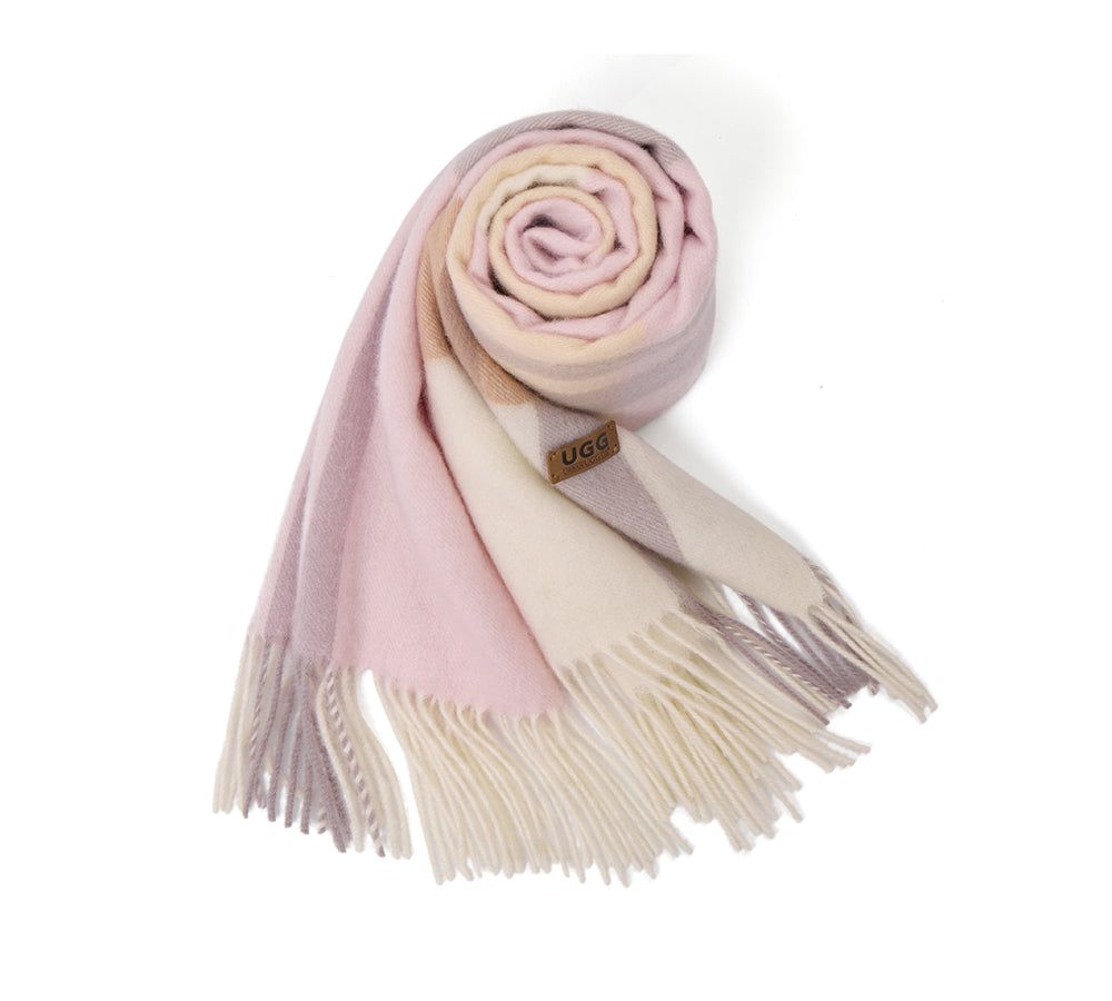 Urban UGG Wool Plaid Shawl Wynel URBAN UGG