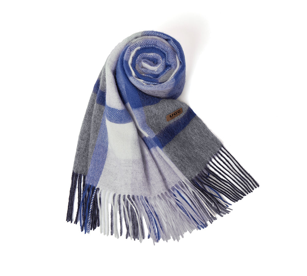 Urban UGG Wool Plaid Shawl Wynel URBAN UGG