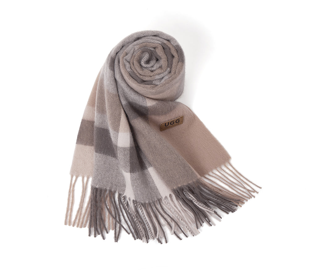 Urban UGG Wool Plaid Shawl Wynel URBAN UGG