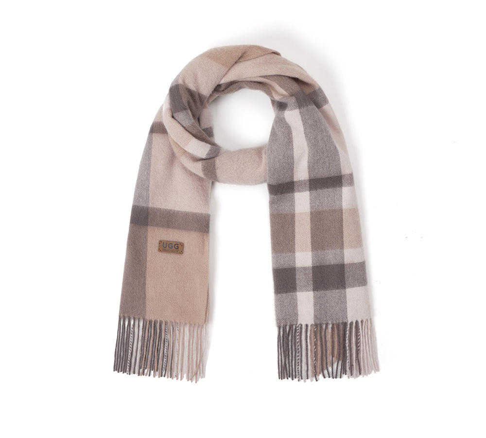 Urban UGG Wool Plaid Shawl Wynel URBAN UGG