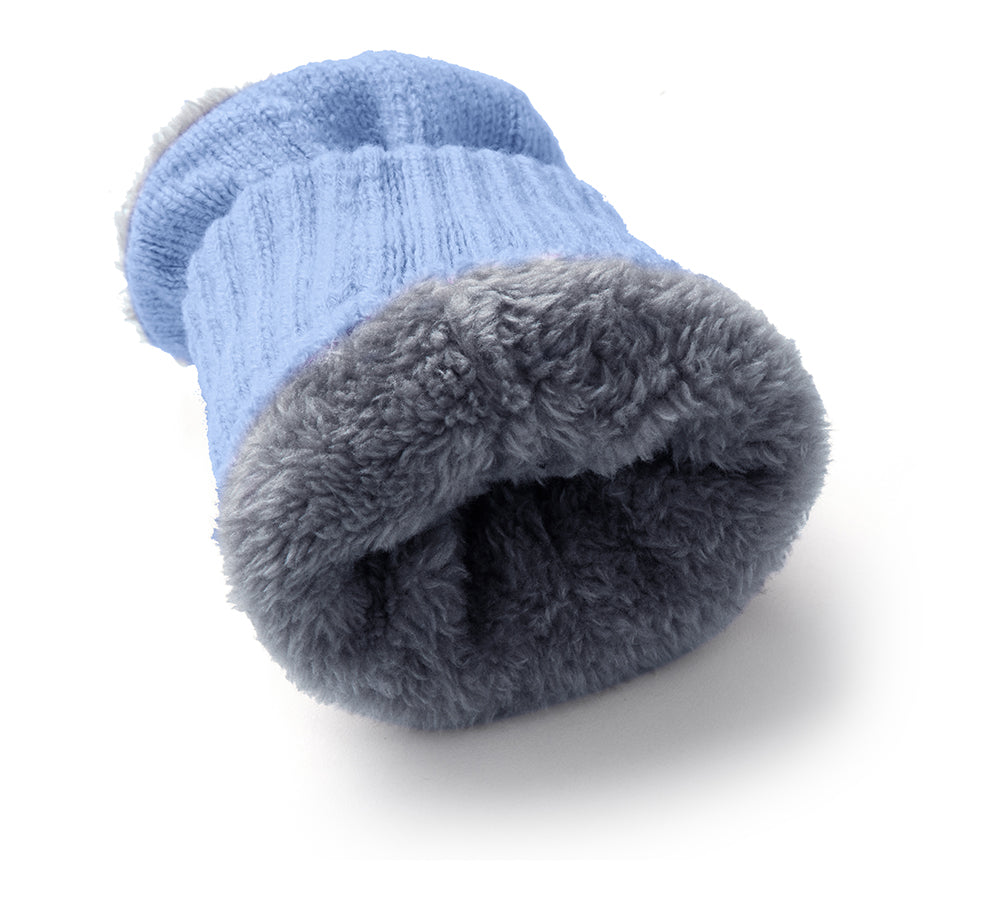 EVERAU® Fingerless Ultra Plush Knit Gloves EVERAU