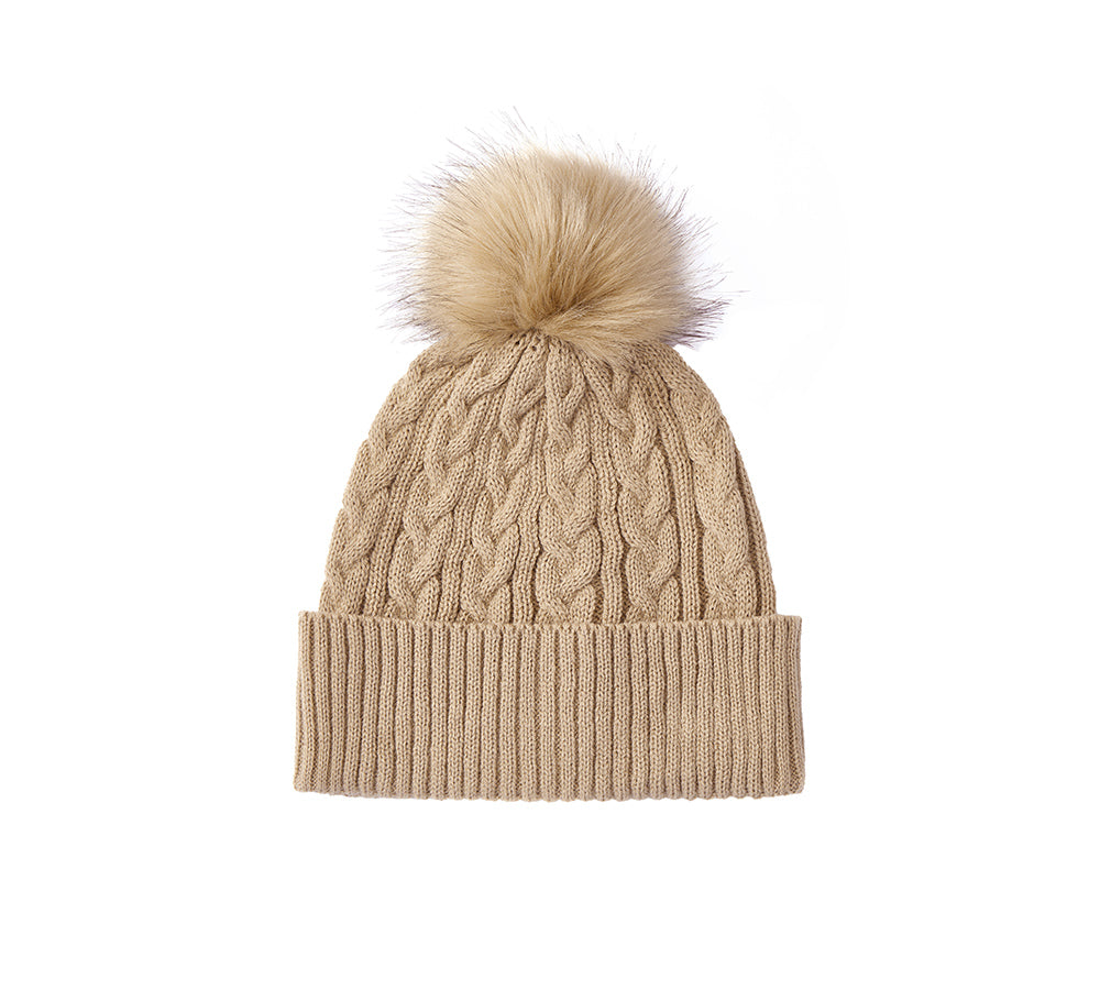 EVERAUĀ® Soft Knit Beanie Conira Hat EVERAU