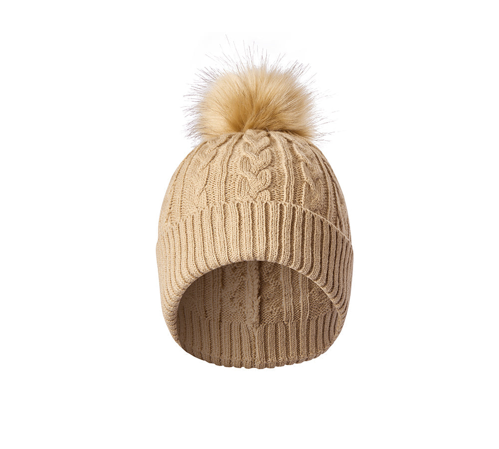 EVERAUĀ® Soft Knit Beanie Conira Hat EVERAU