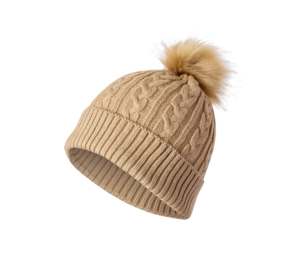 EVERAUĀ® Soft Knit Beanie Conira Hat EVERAU