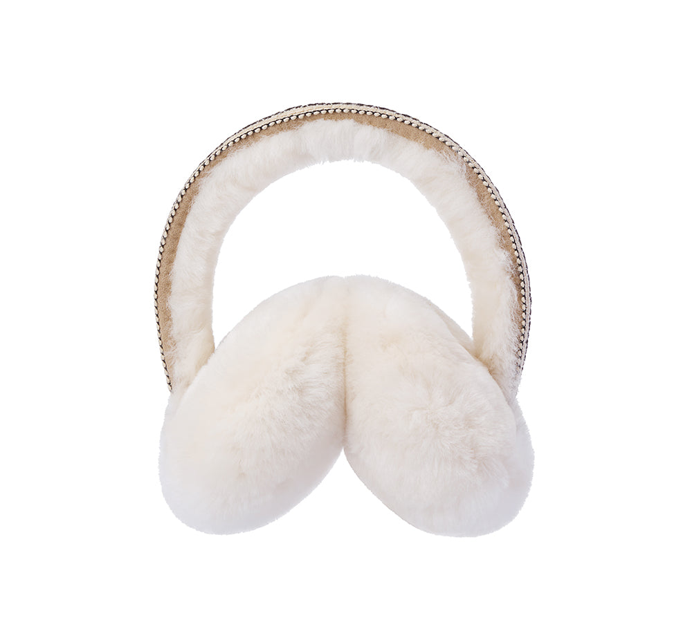 AUSTRALIAN SHEPHERD® Kids Earmuff Sheepskin Earmuffs Soft Wool Warm Faylen UGG AUSTRALIAN SHEPHERD