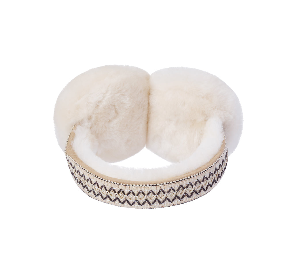 AUSTRALIAN SHEPHERD® Kids Earmuff Sheepskin Earmuffs Soft Wool Warm Faylen UGG AUSTRALIAN SHEPHERD