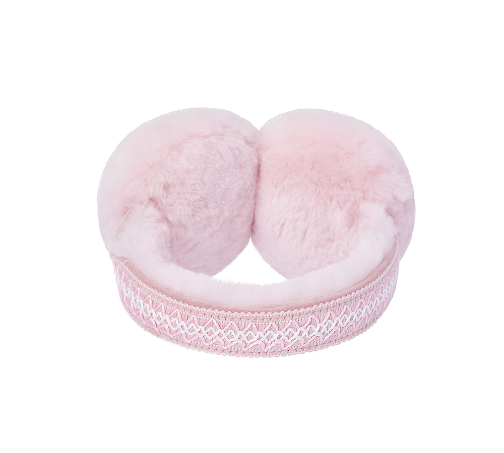 AUSTRALIAN SHEPHERD® Kids Earmuff Sheepskin Earmuffs Soft Wool Warm Faylen UGG AUSTRALIAN SHEPHERD
