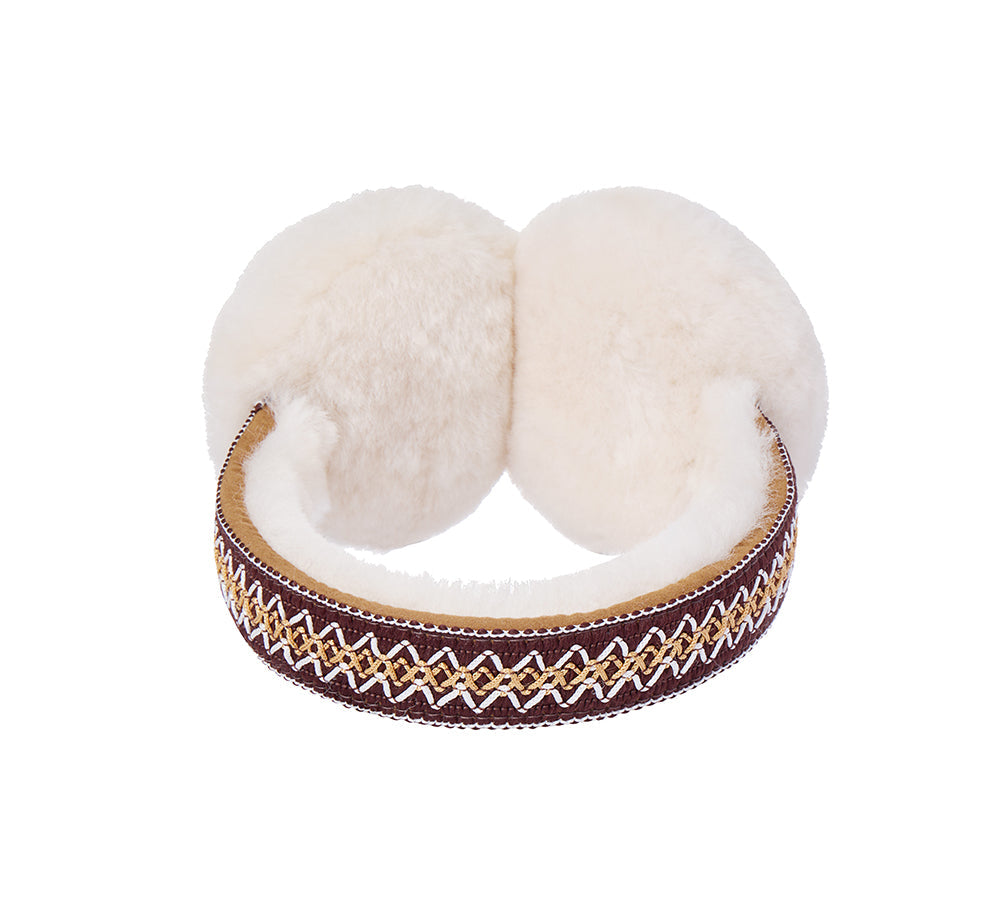 AUSTRALIAN SHEPHERD® Kids Earmuff Sheepskin Earmuffs Soft Wool Warm Faylen UGG AUSTRALIAN SHEPHERD