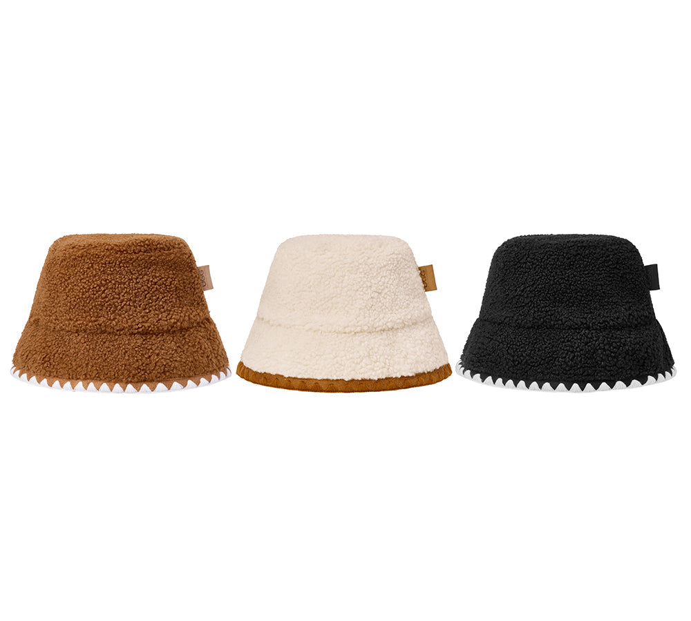 AUSTRALIAN SHEPHERD® Fleece Bucket Hat Lava UGG AUSTRALIAN SHEPHERD