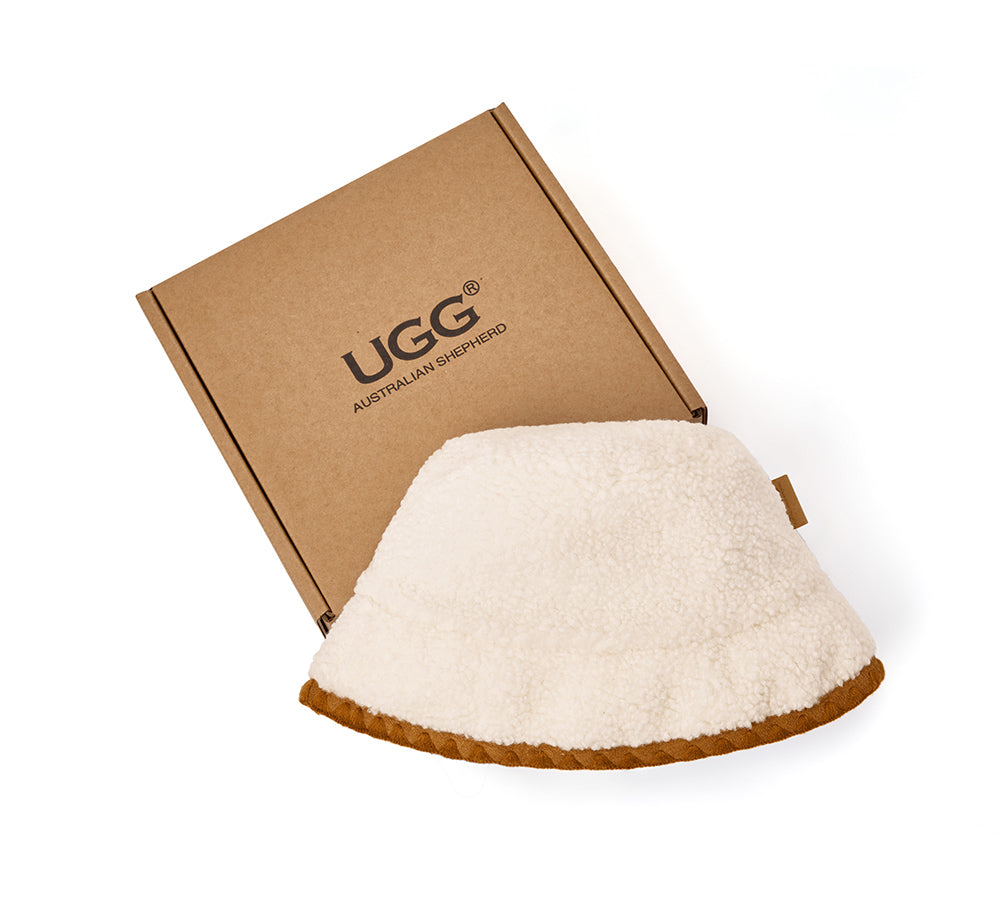 AUSTRALIAN SHEPHERD® Fleece Bucket Hat Lava UGG AUSTRALIAN SHEPHERD