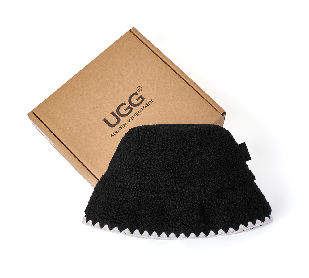 AUSTRALIAN SHEPHERD® Fleece Bucket Hat Lava UGG AUSTRALIAN SHEPHERD