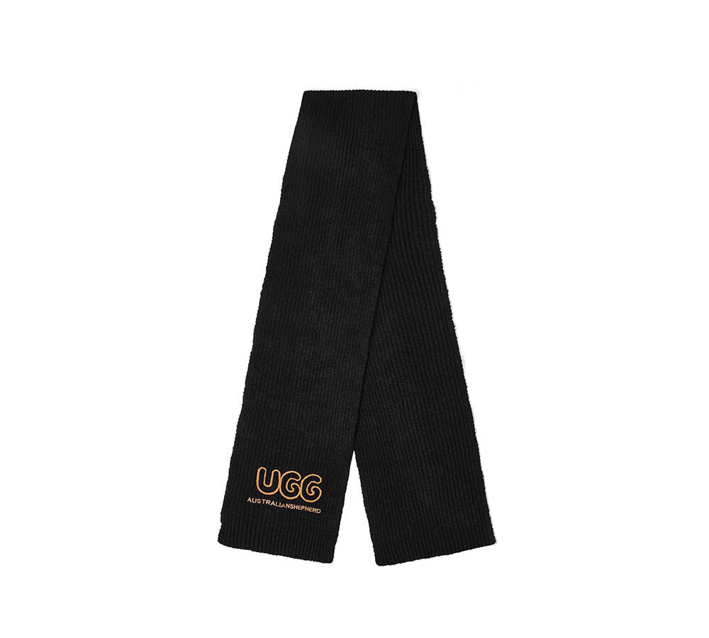 AUSTRALIAN SHEPHERD® Knit Wool Scarf Velin UGG AUSTRALIAN SHEPHERD