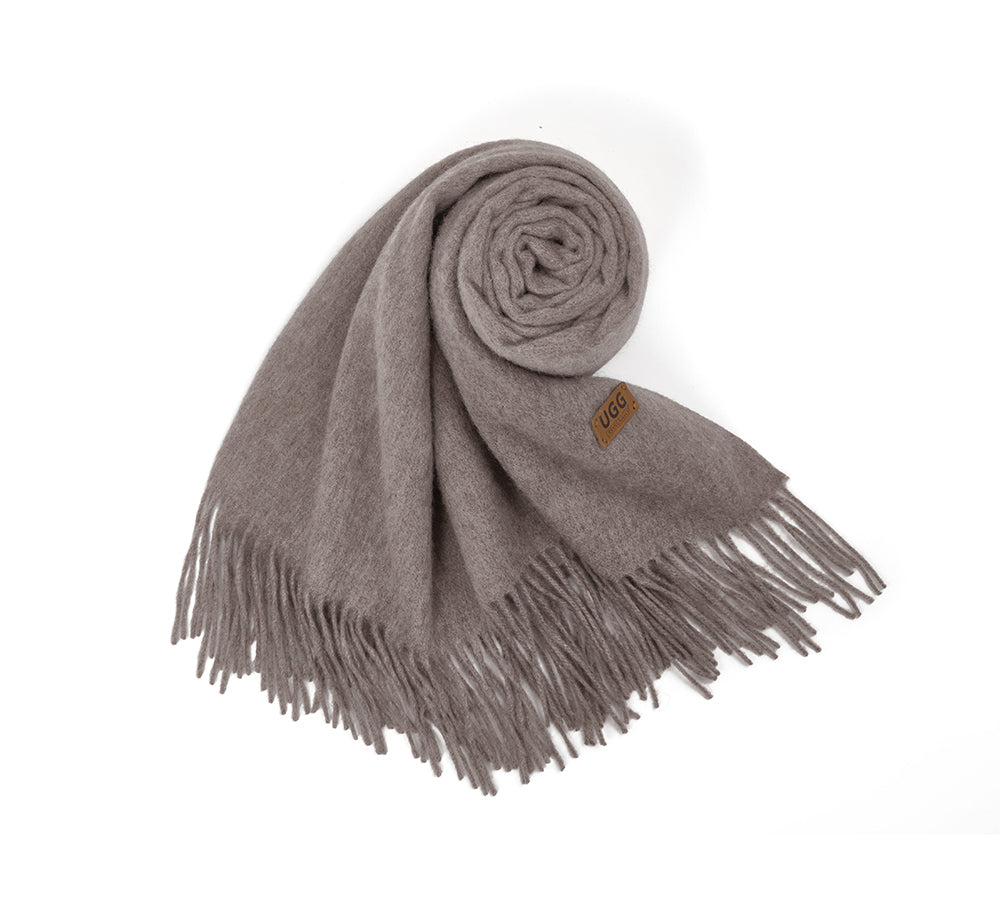 URBAN UGG® 100% Wool Fringed Shawl Sovra URBAN UGG