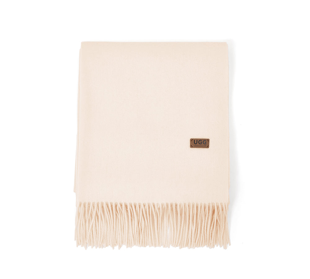 URBAN UGG® 100% Wool Fringed Shawl Sovra URBAN UGG