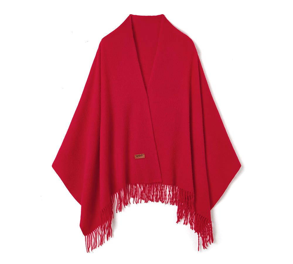 URBAN UGG® 100% Wool Fringed Shawl Sovra URBAN UGG