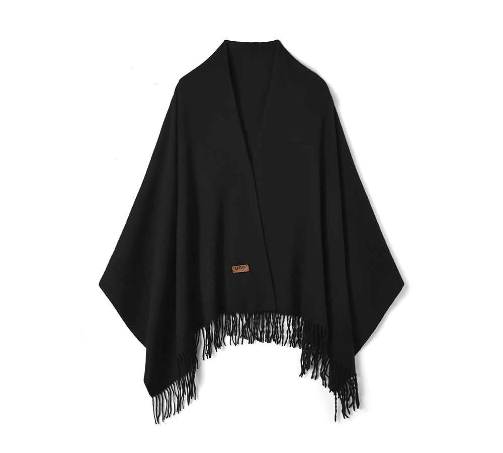 URBAN UGG® 100% Wool Fringed Shawl Sovra URBAN UGG