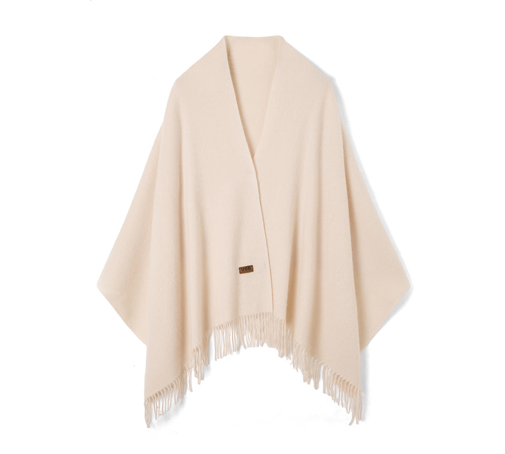 URBAN UGGยฎ 100% Wool Fringed Shawl Sovra URBAN UGG