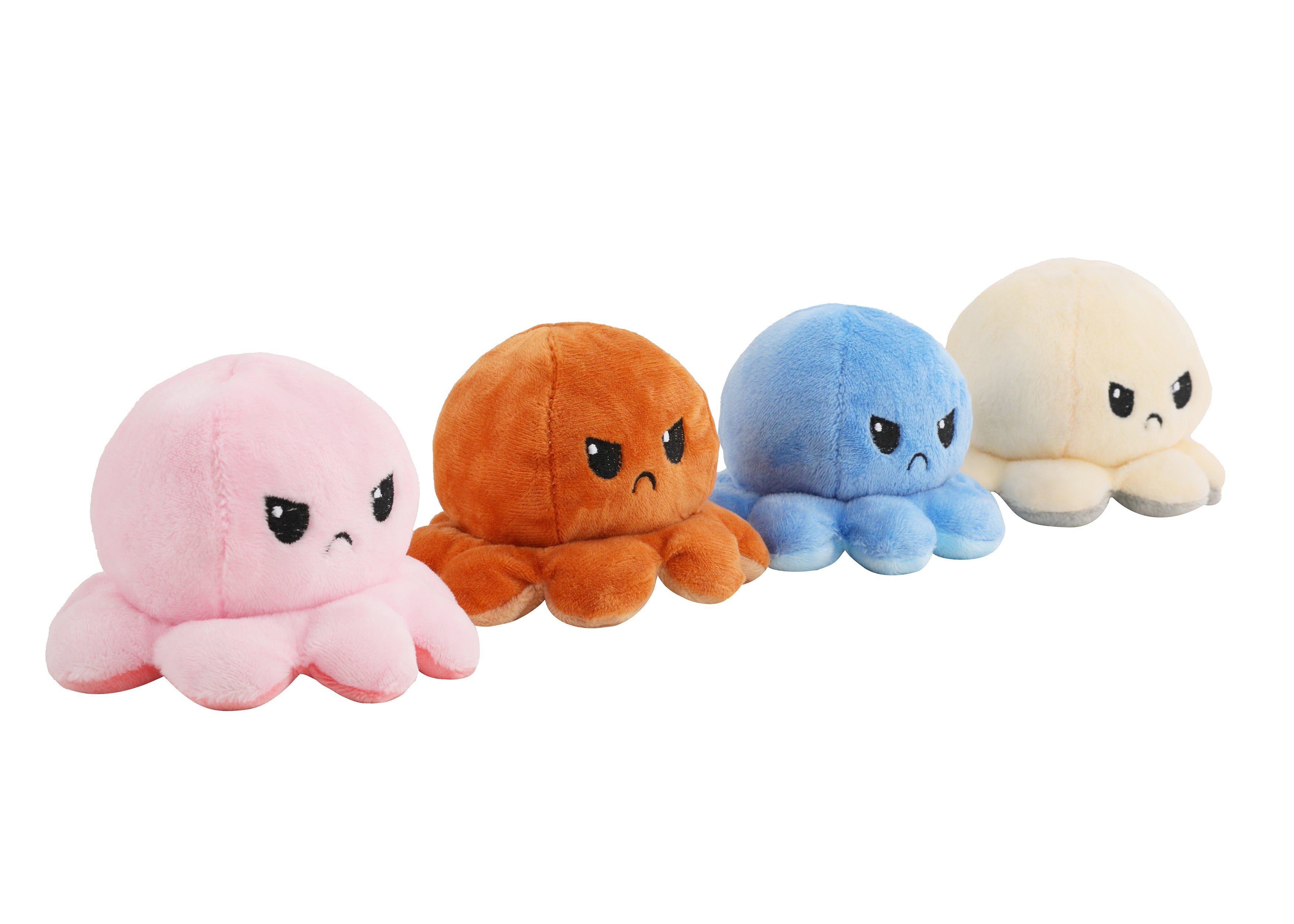 Flip Octopus Plush Key Chain Large