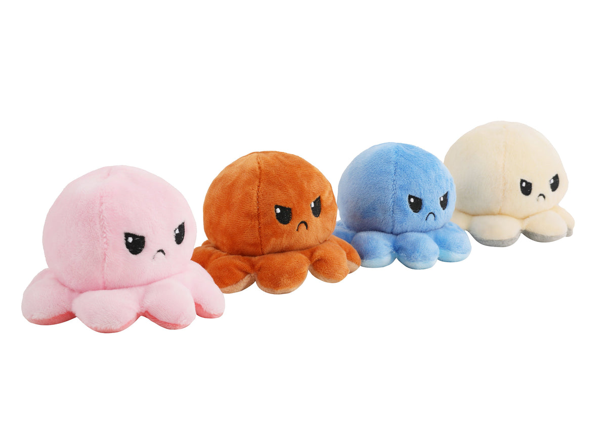 Flip Octopus Plush Key Chain Large