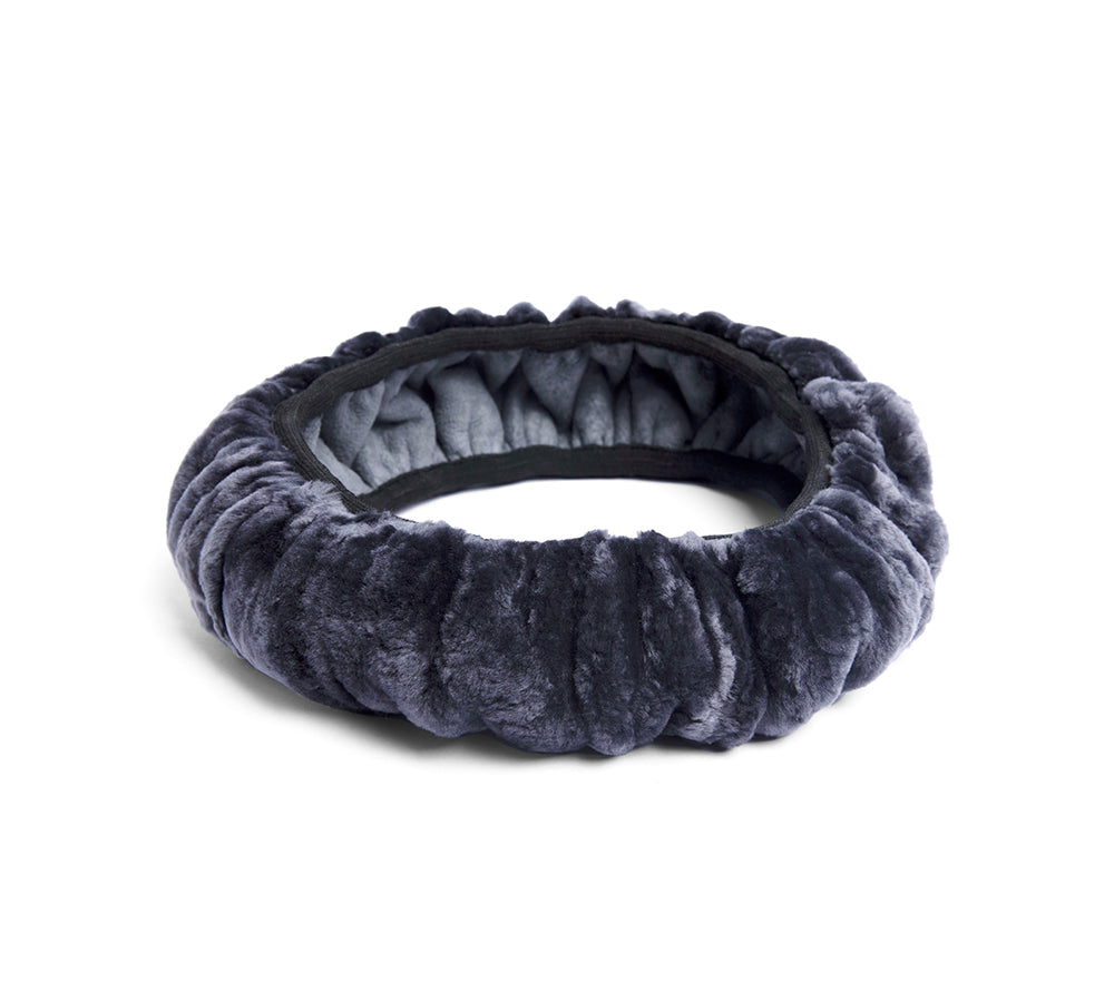 Premium Lambskin Car Steering Wheel Cover