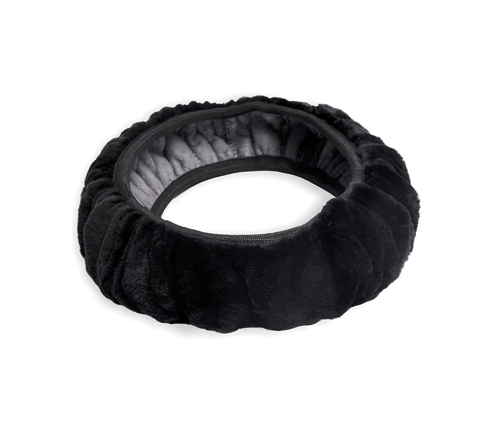 Premium Lambskin Car Steering Wheel Cover