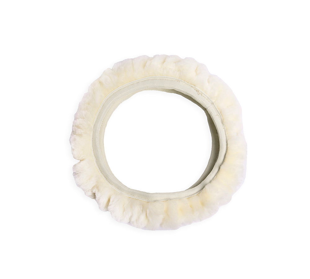 Premium Lambskin Car Steering Wheel Cover