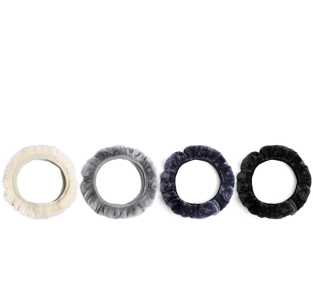 Premium Lambskin Car Steering Wheel Cover