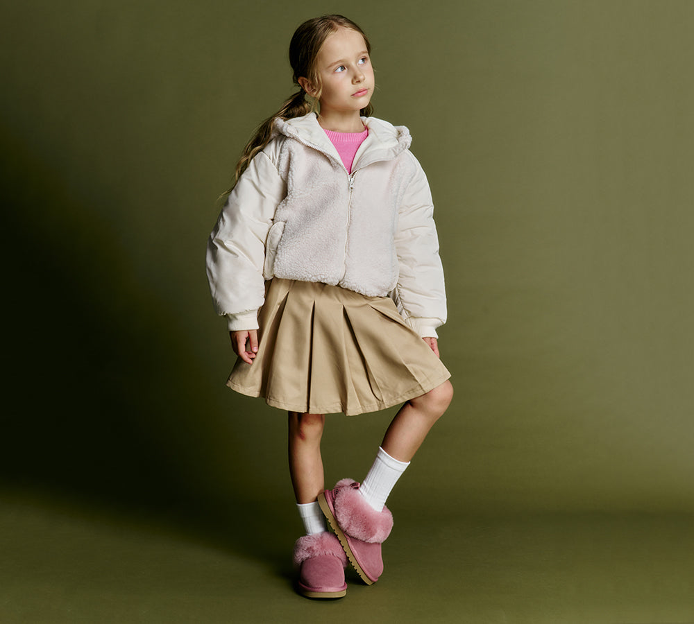 AUSTRALIAN SHEPHERDยฎ UGG Slippers Kids Glacial UGG AUSTRALIAN SHEPHERD