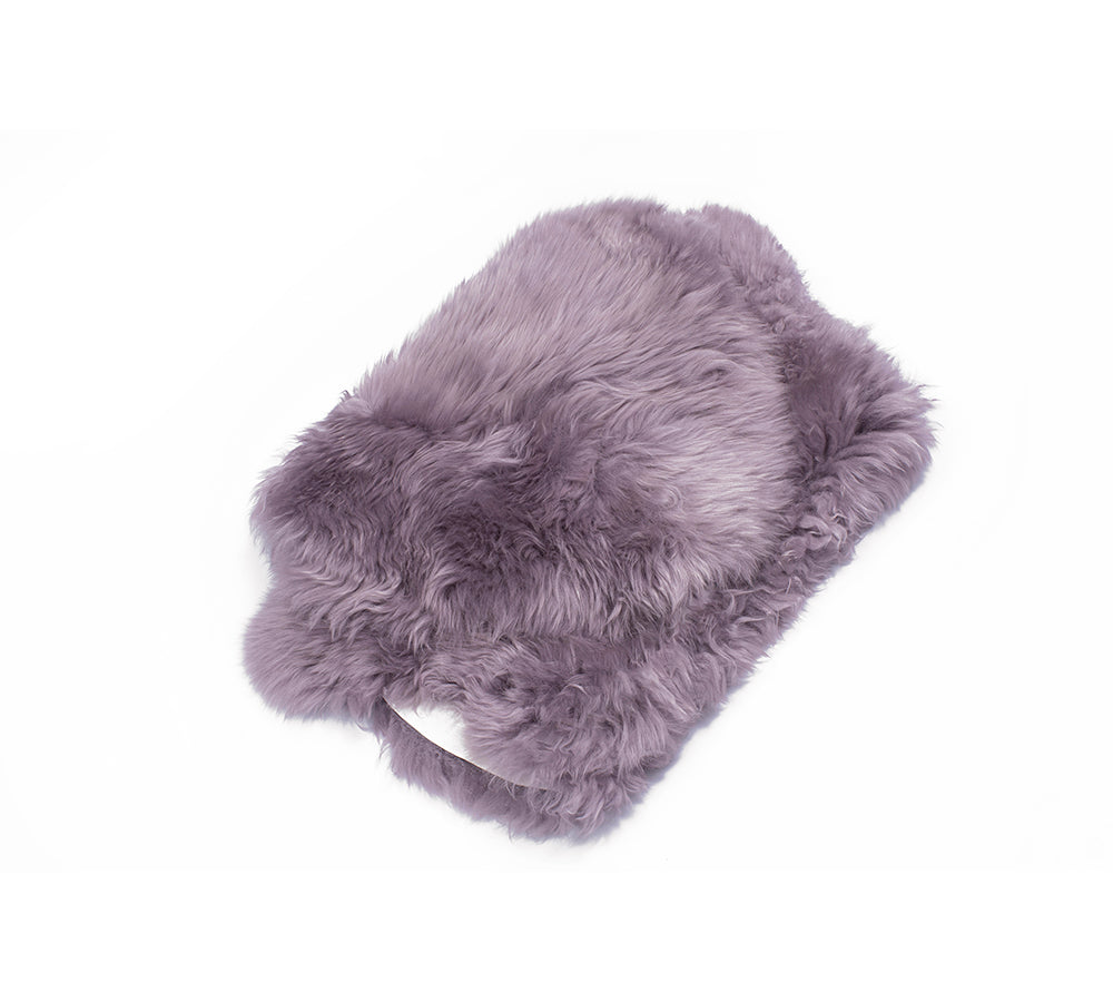 EVERAU® Premium Australian Sheepskin Wool Single Color Long Rugs 105cm EVERAU