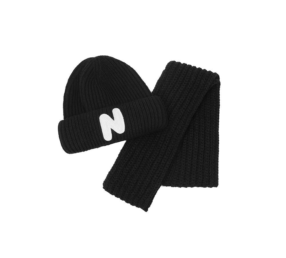 EVERAUĀ® Kids Beanie and Scarf Gift Set Snoh