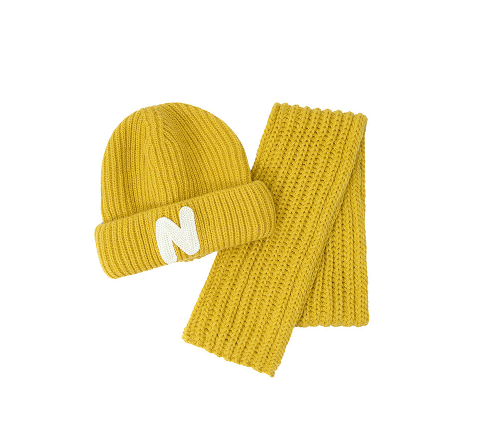 EVERAUĀ® Kids Beanie and Scarf Gift Set Snoh