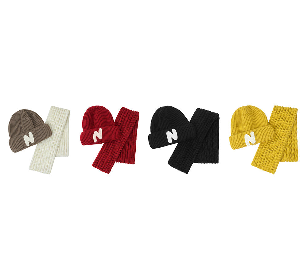 Kids Beanie and Scarf Gift Set Snoh