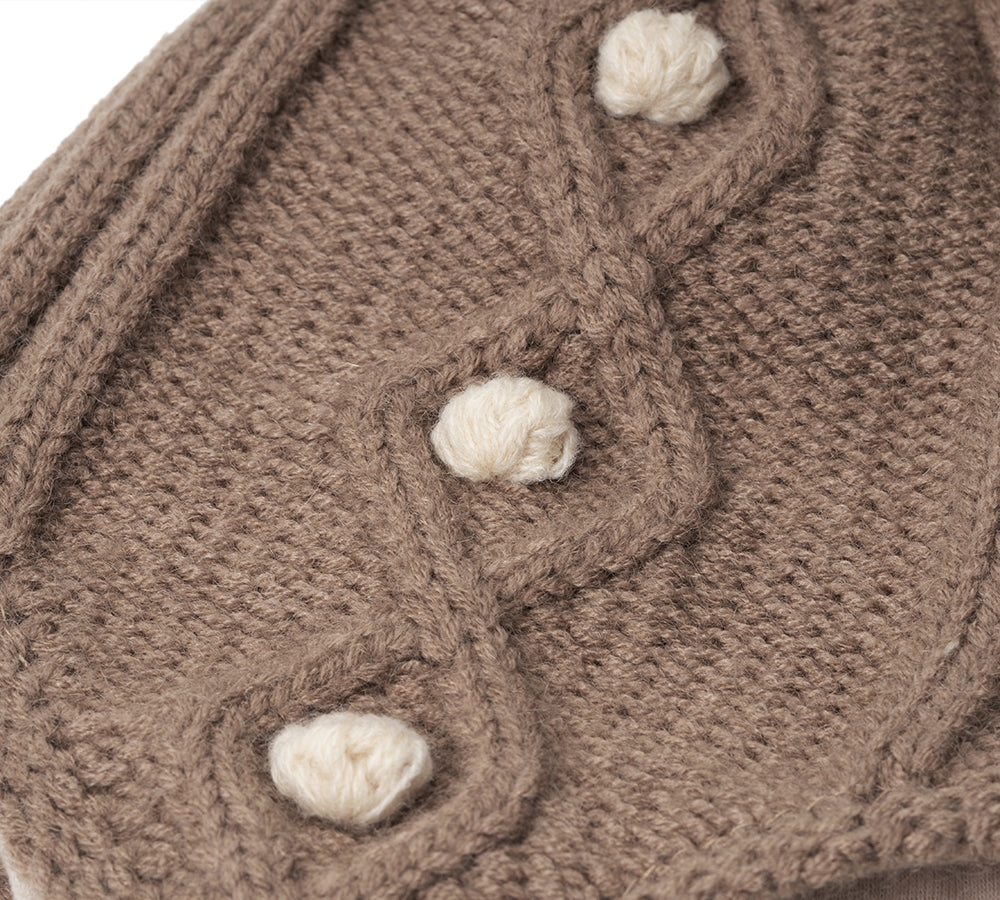 Kids Pom Pom Beanie and Scarf Gift Set Snell