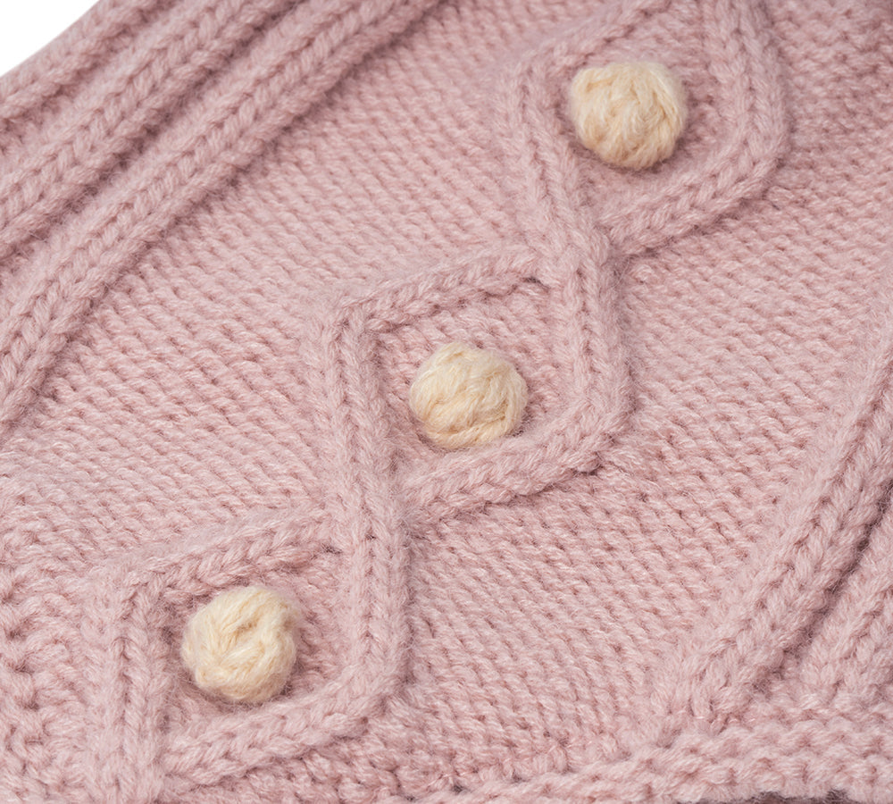 Kids Pom Pom Beanie and Scarf Gift Set Snell