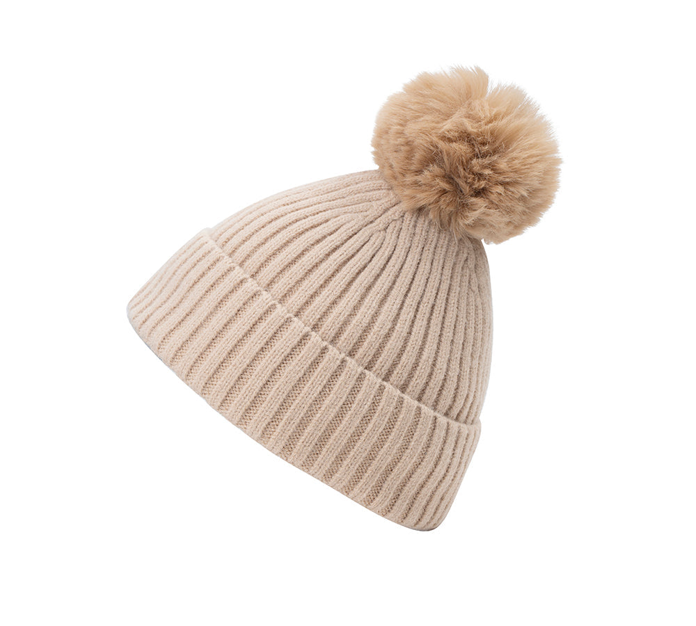 AUSTRALIAN SHEPHERD® Kids Knitted Pom Pom Beanie UGG AUSTRALIAN SHEPHERD
