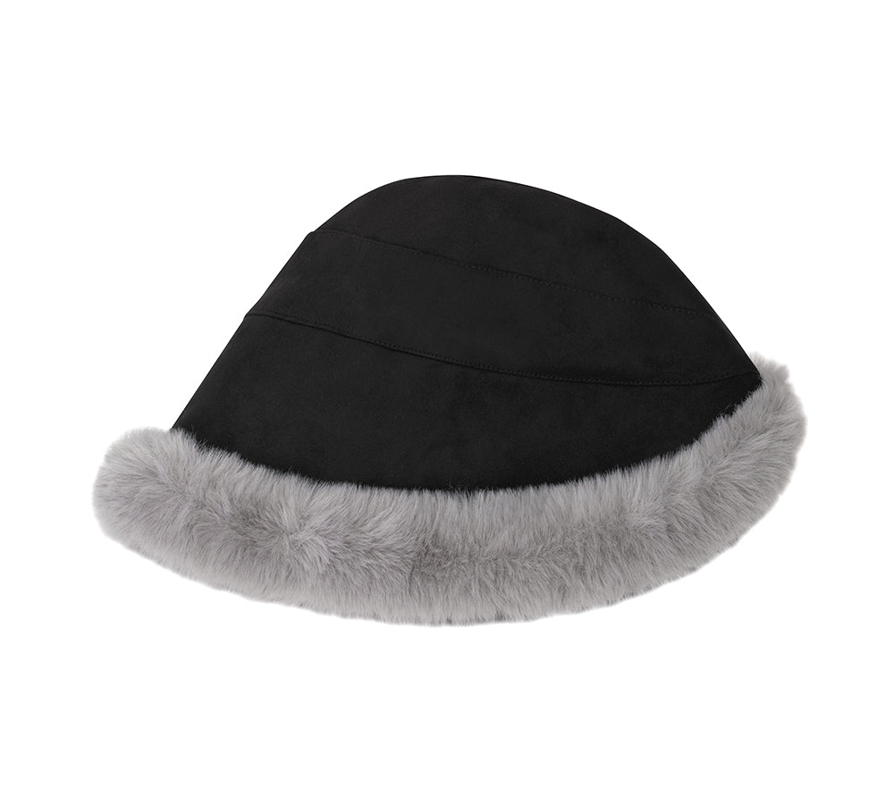 EVERAU® Suede Fluffy Warm Bucket Hat EVERAU