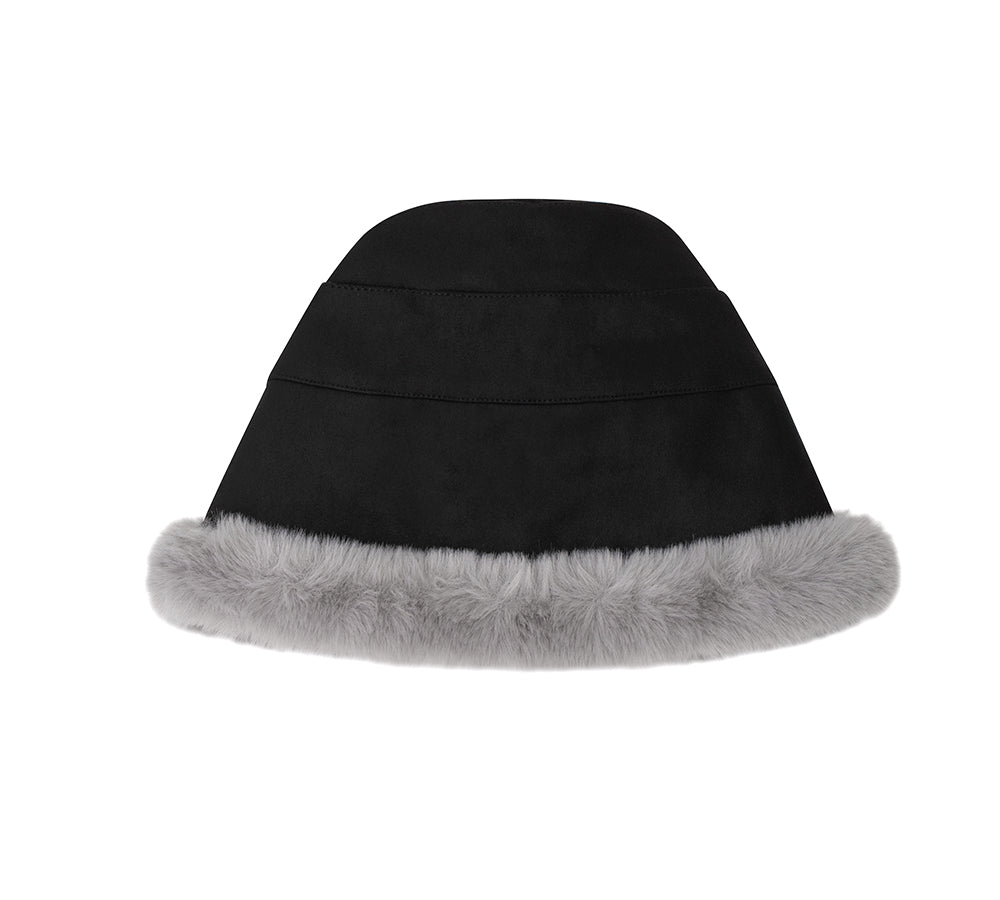EVERAU® Suede Fluffy Warm Bucket Hat EVERAU