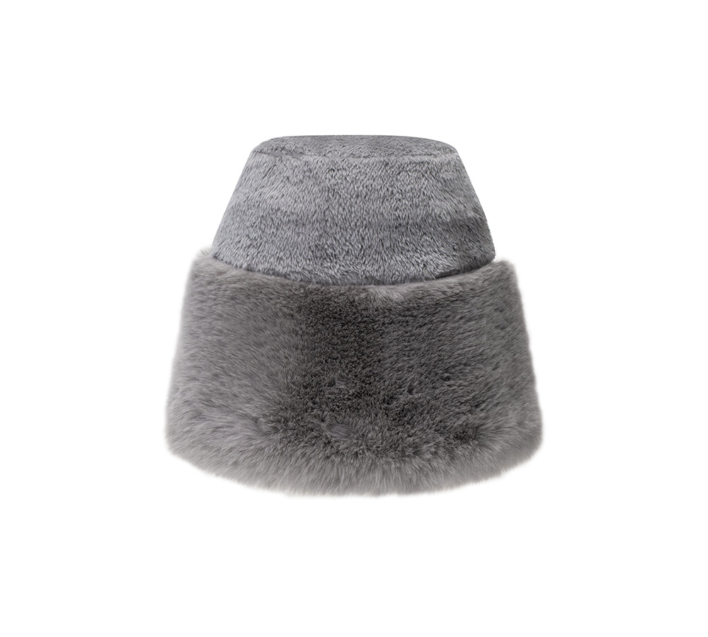 EVERAU® Suede Fluffy Warm Bucket Hat EVERAU