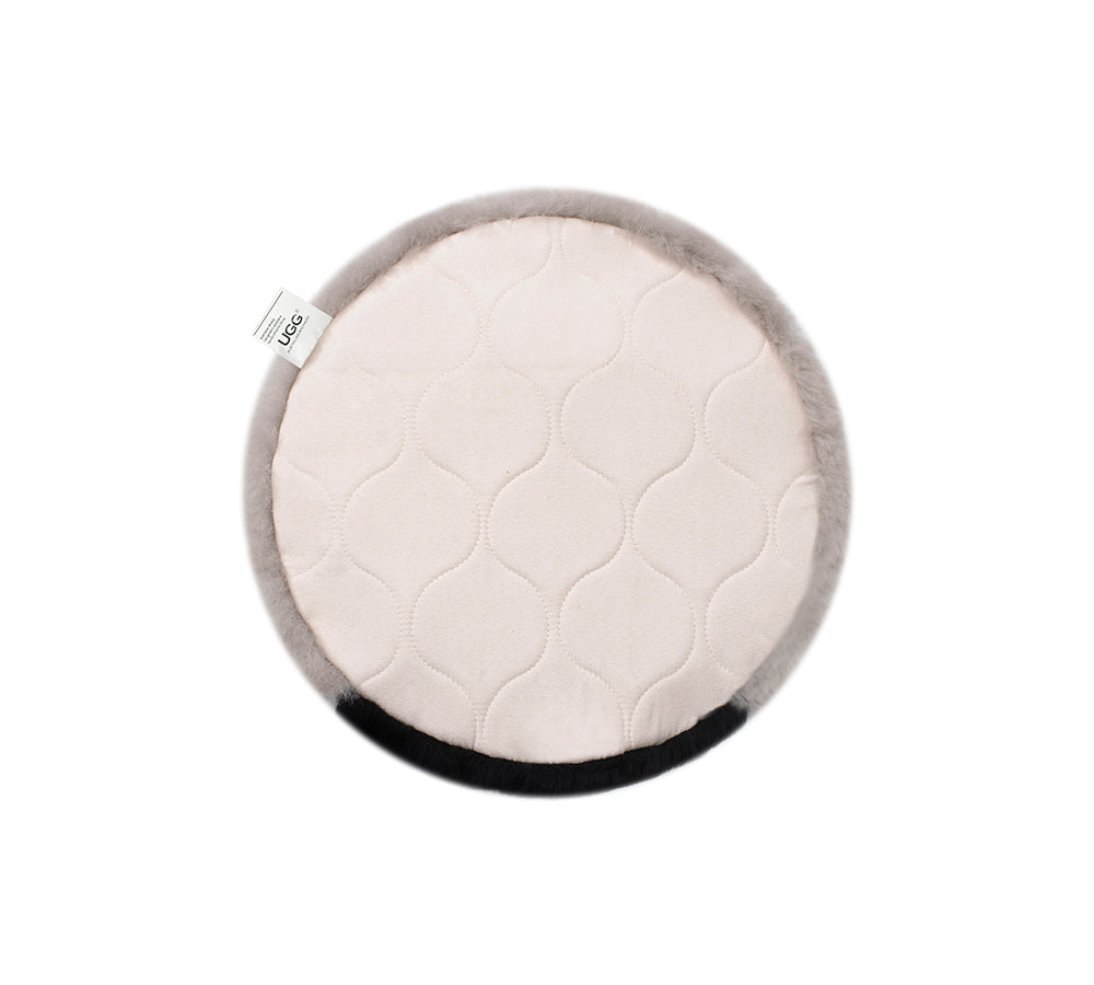 Round Wool Cushion 40cmx40cm UGG AUSTRALIAN SHEPHERD