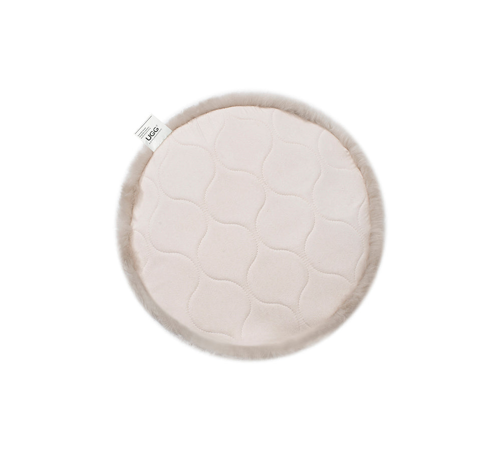 Round Wool Cushion 40cmx40cm UGG AUSTRALIAN SHEPHERD