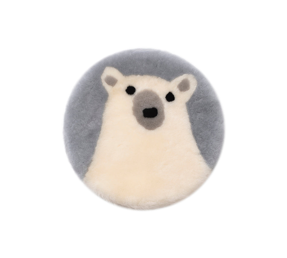 Round Wool Cushion 40cmx40cm UGG AUSTRALIAN SHEPHERD