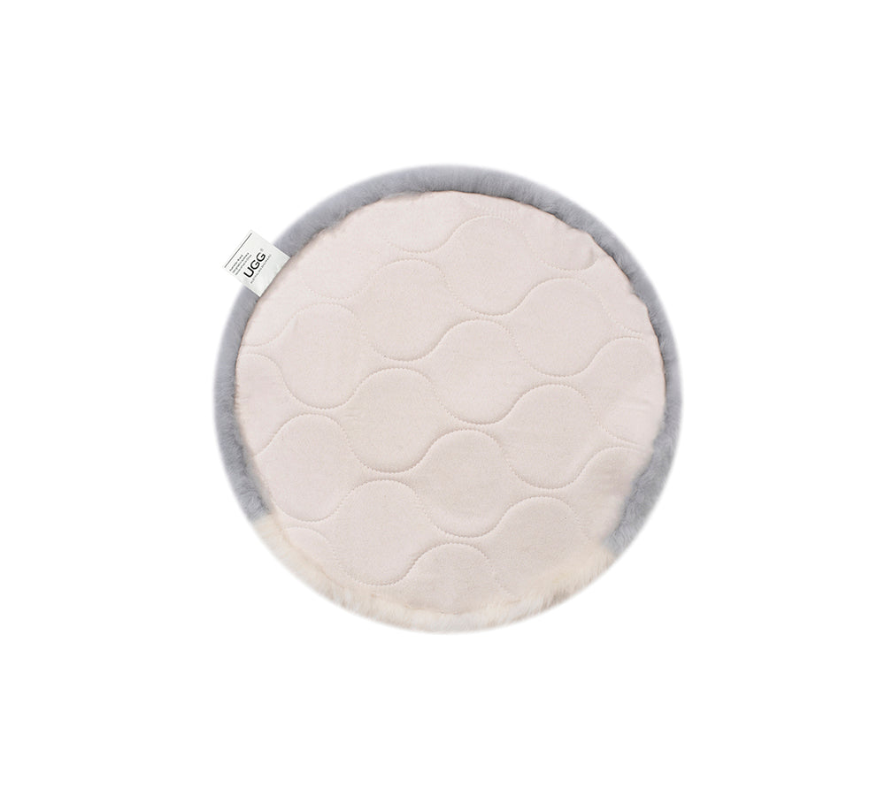 Round Wool Cushion 40cmx40cm UGG AUSTRALIAN SHEPHERD