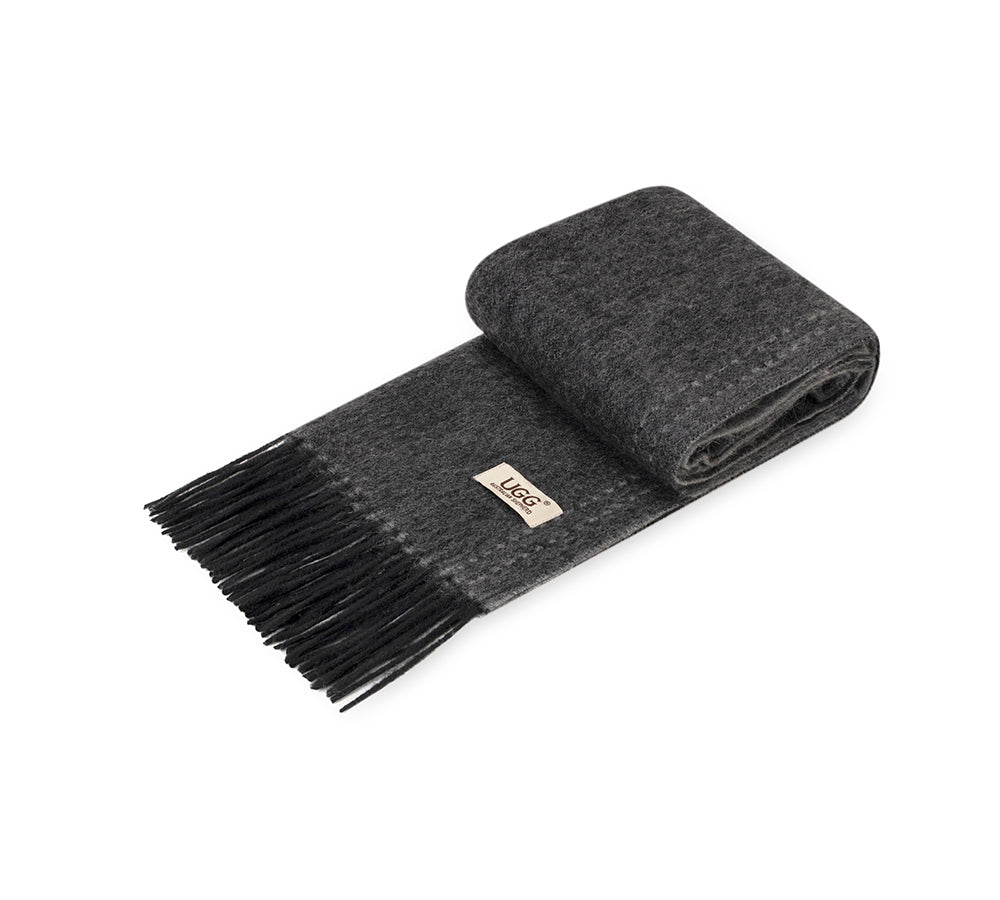 AUSTRALIAN SHEPHERD® 100% Wool Plain Rasora Scarf UGG AUSTRALIAN SHEPHERD