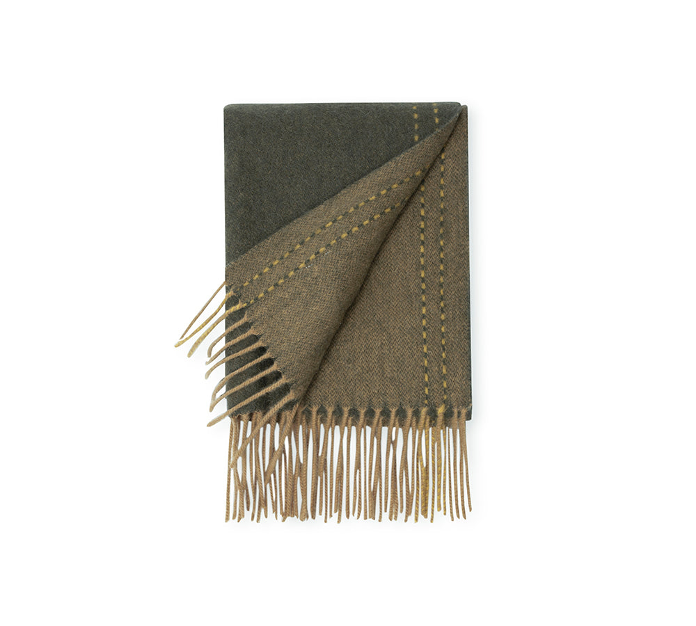 AUSTRALIAN SHEPHERD® 100% Wool Plain Rasora Scarf UGG AUSTRALIAN SHEPHERD