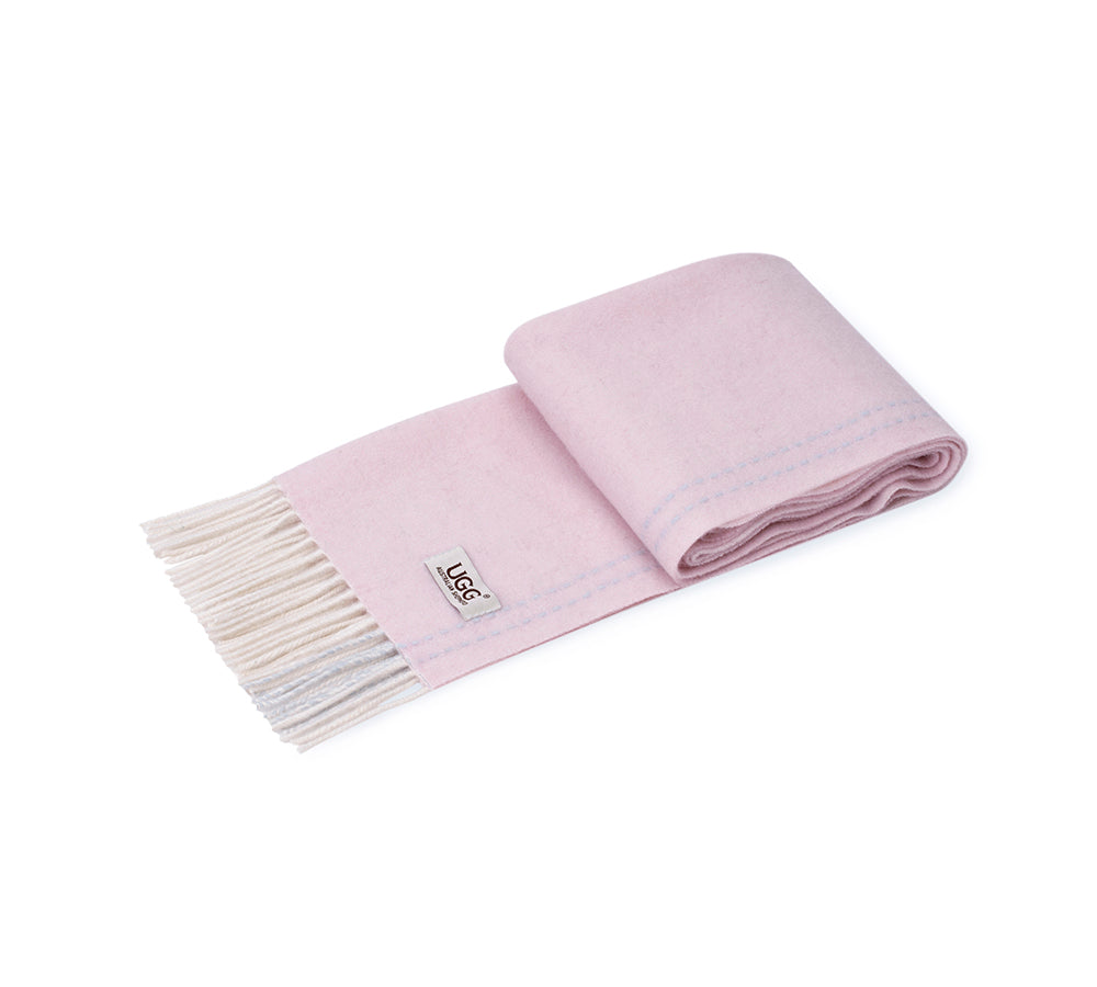 AUSTRALIAN SHEPHERD® 100% Wool Plain Rasora Scarf UGG AUSTRALIAN SHEPHERD