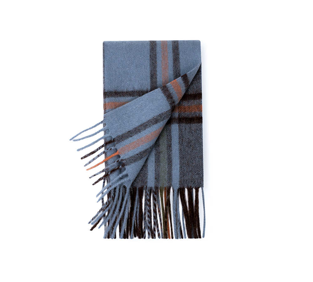 AUSTRALIAN SHEPHERD® 100% Wool Check Snovia Scarf UGG AUSTRALIAN SHEPHERD